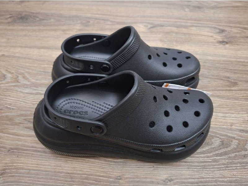 Crocs черного цвета размер 38-39
