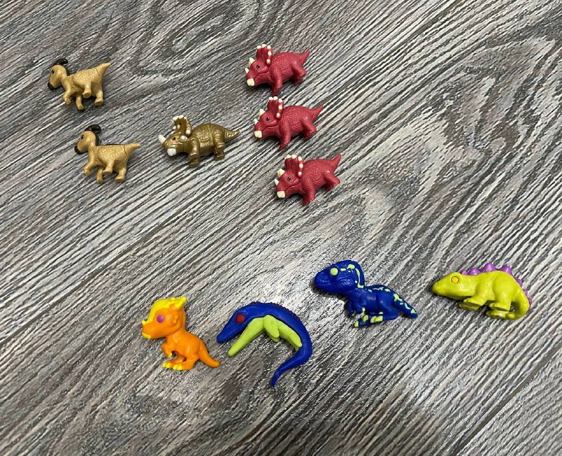 Фигурки игрушечные динозавры, животные, персонажи 3