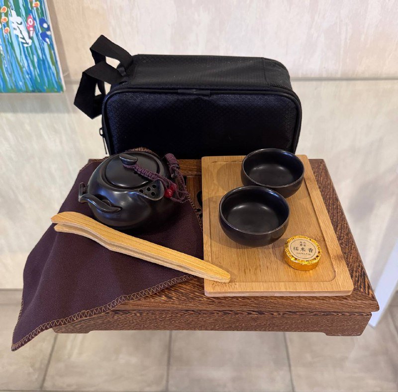 Набор для чайных церемоний на 2 персоны, нарды, домино