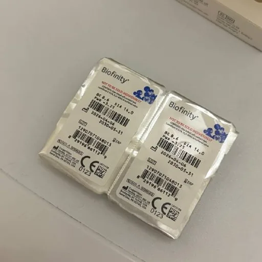 Контактные линзы Biofinity, -2.25 и -3.25
