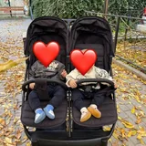 Прогулочная коляска для двойни, люльки 2