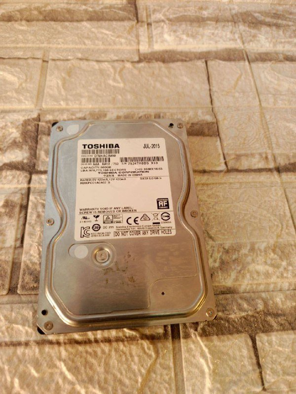 Жёсткий диск Toshiba 500 ГБ