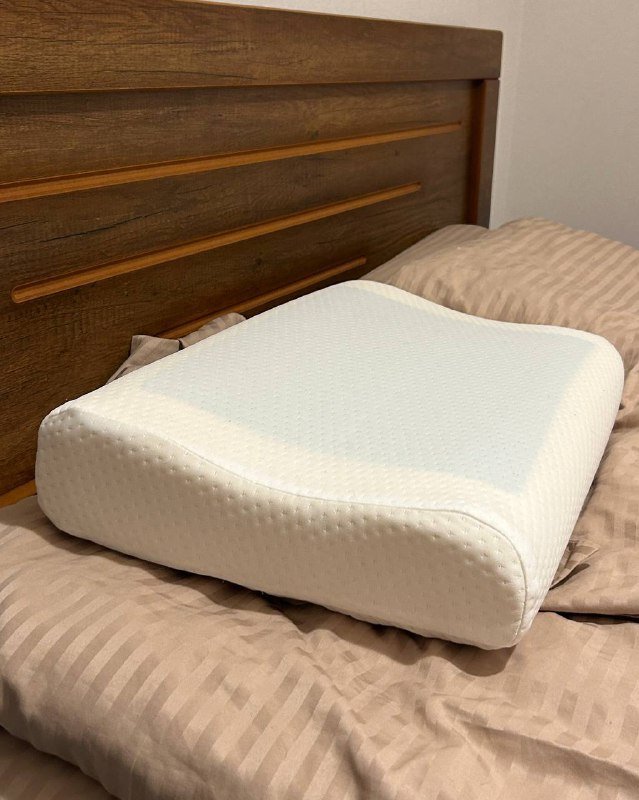 Ортопедическая подушка с охлаждающим гелем 2