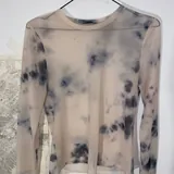 Хлопковая кофта, футболка, боди, платье Zara, лонгслив 10