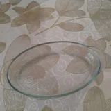 Glass fish dish 1