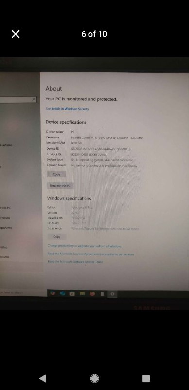 Intel i7 PC, 8GB RAM, 2GB GeForce 660, Monitor, Speakers 2