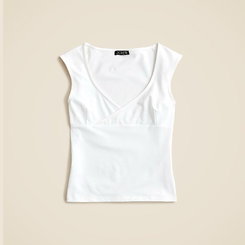 Майка Massimo Dutti, Белый топ J.Crew, Футболки Weekday черный и белый 5