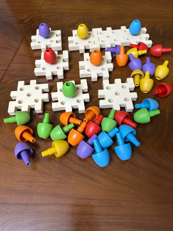Large construction mosaic for toddlers