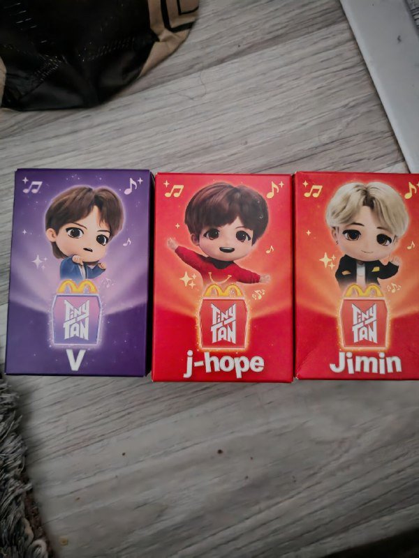 Фигурки BTS новые