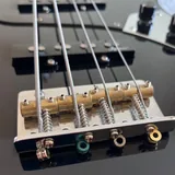 Бас-гитара Harley Benton JB-75MN Black Vintage Series 3