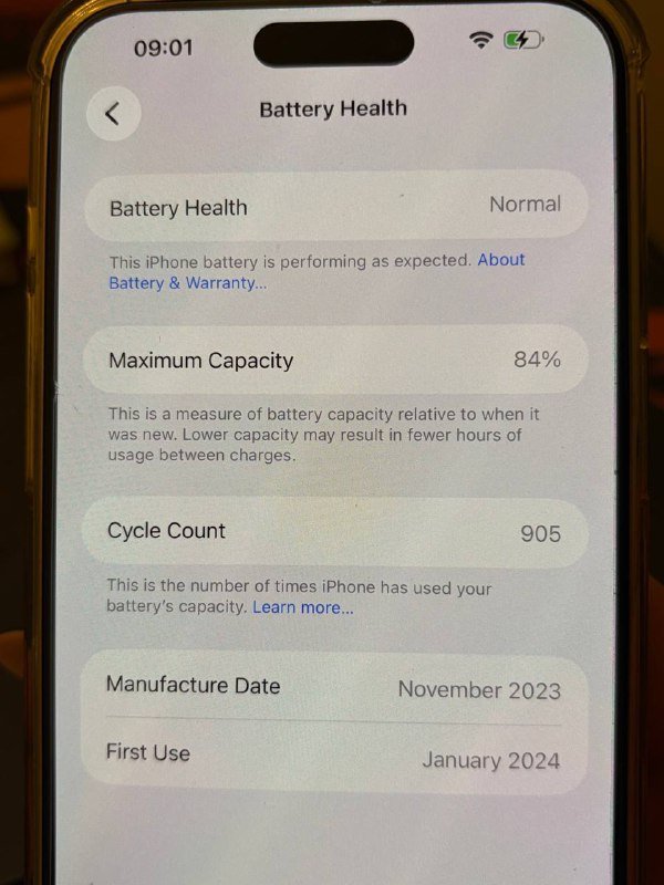 iPhone 15 Pro Max Black 6