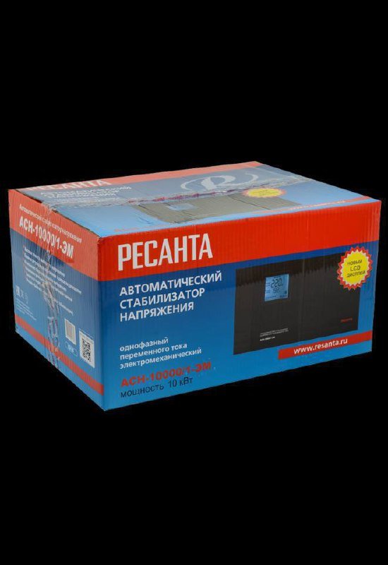 Стабилизатор напряжения РЕСАНТА АСН-10000/1-ЭМ