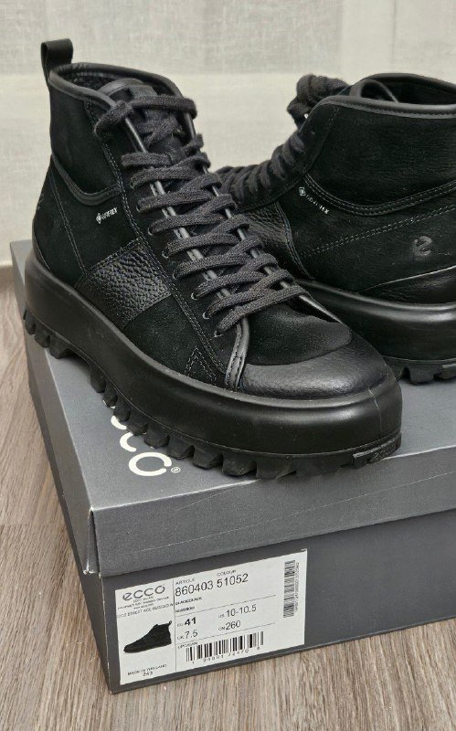 Ecco Street Ace Rugged ботинки размер 41