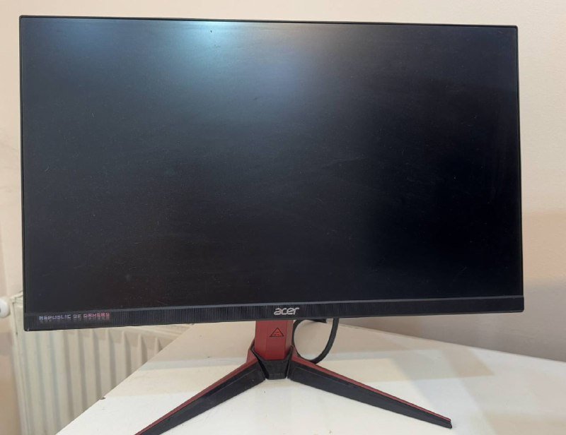 Монитор Acer VG242Y, наушники Hoco W35 Air, ковер для мыши E-sport, Bluetooth адаптер Ugreen 1