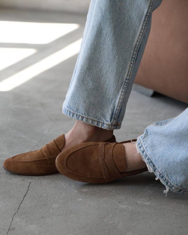 Винтажные лоферы женские СССР размер 39 9