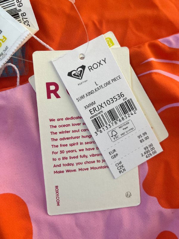 Купальник Roxy двусторонний размер M/L новый 6
