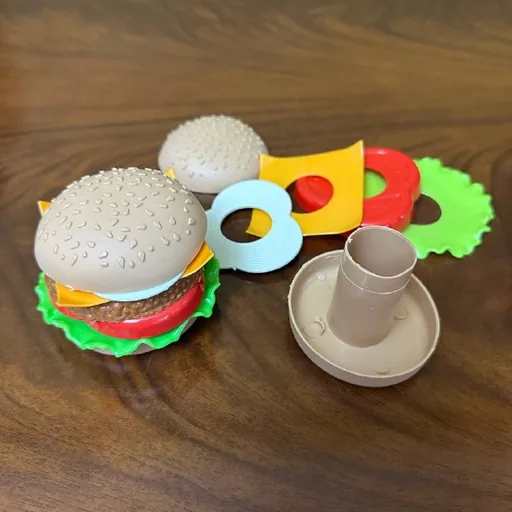 Hamburger stacking toy