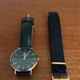Daniel Wellington часы Classic Sheffield Black Rose Gold 2