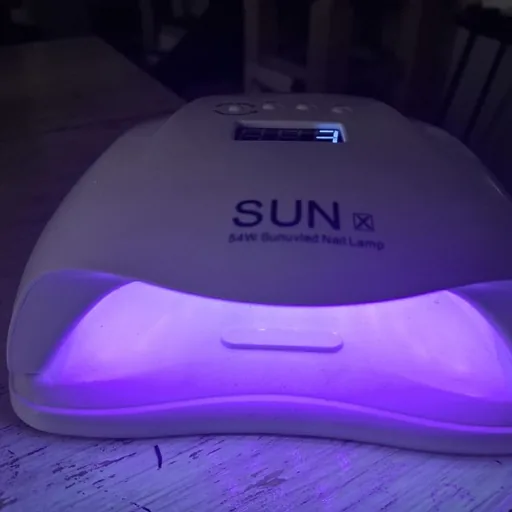 UV/LED лампа SUN X 54W, кисть, щетка, пилочки, гели
