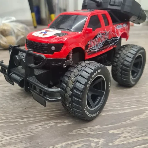 Two remote-controlled cars