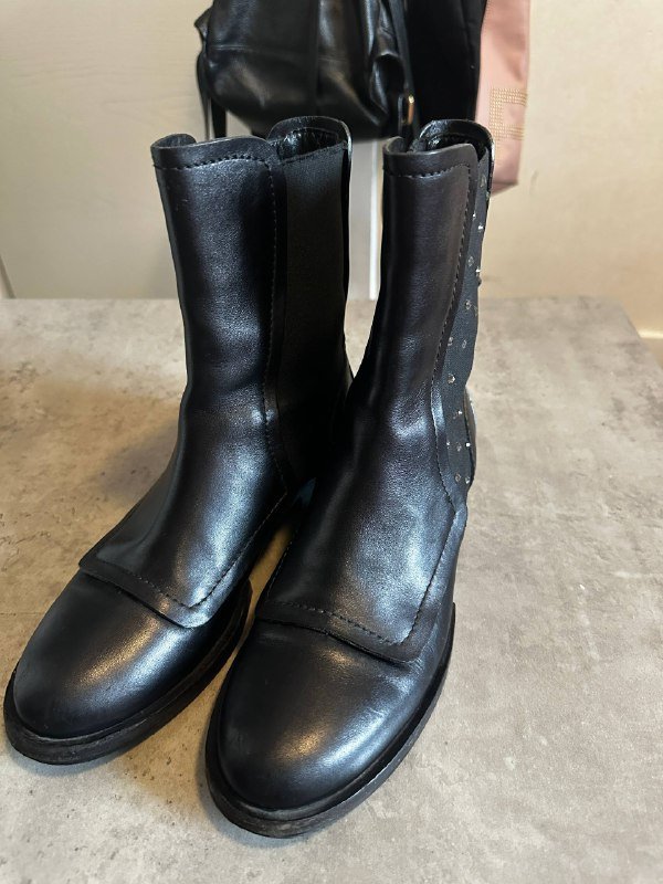 Челси женские N21 черные, кожа, размер 38 2