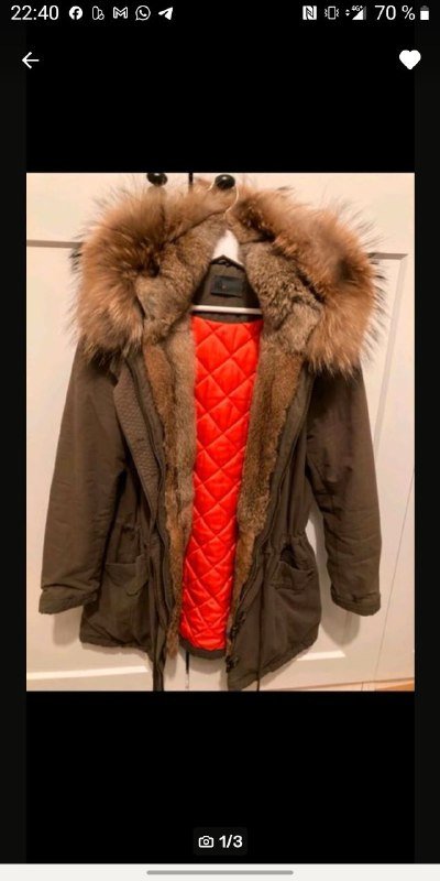 Женская парка IQ размер 36-38