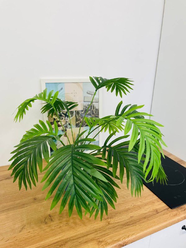 Искусственный цветок растение драцена пальма с кашпо