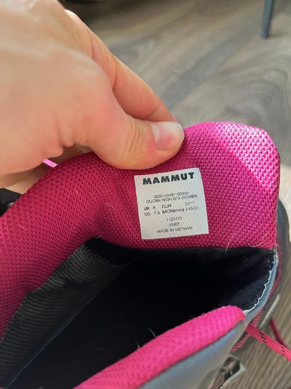 Mammut Ducan High GTX shoes women 2