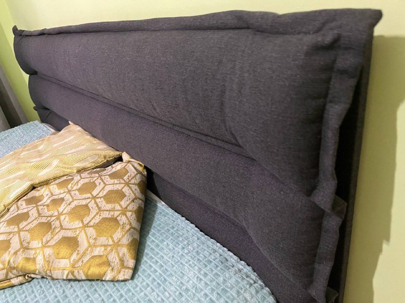 Кровать 160x200 с матрасом и наматрасником 4