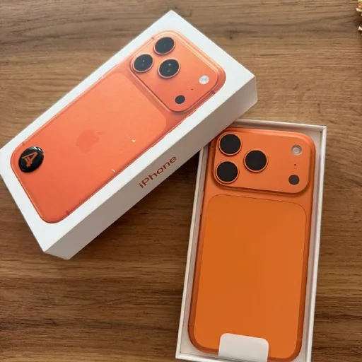 New orange iPhone 17 Pro 256GB