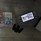 Nintendo Switch OLED, чехол, игры Mario Odyssey, Zelda 3