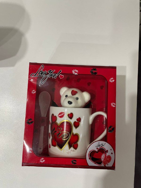 Сувенир с чашкой и мишкой