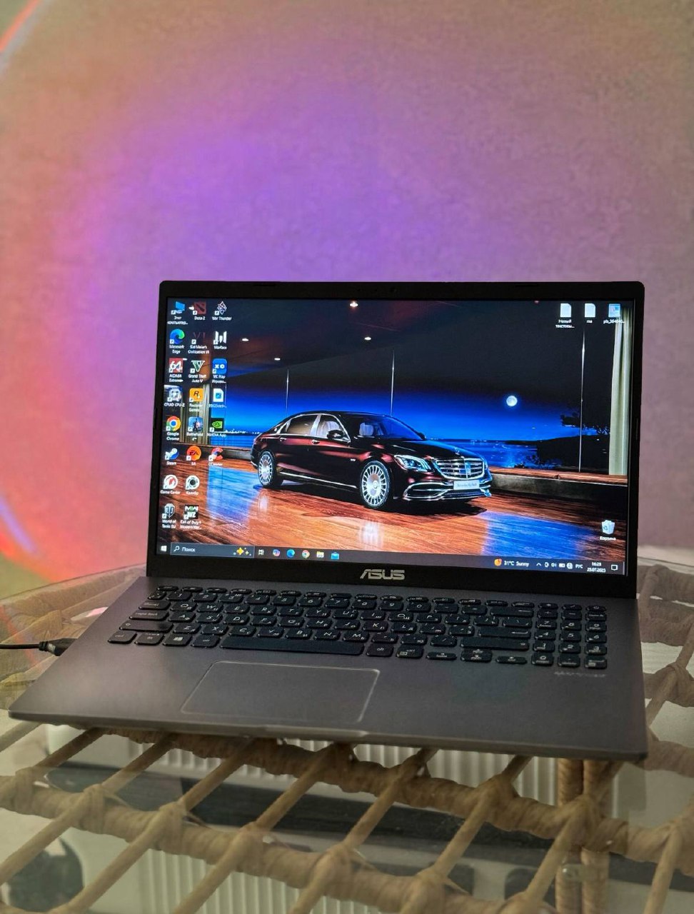 Игровой ноутбук Asus Intel Core i3 8ГБ 1ТБ HDD
