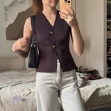 Платье Baratava, ботинки Mustang, жилетка Zara, кардиган, брюки H&M 3
