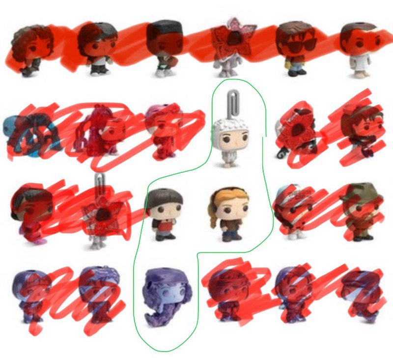 Фигурки киндер джой Очень странные дела Stranger Things 2