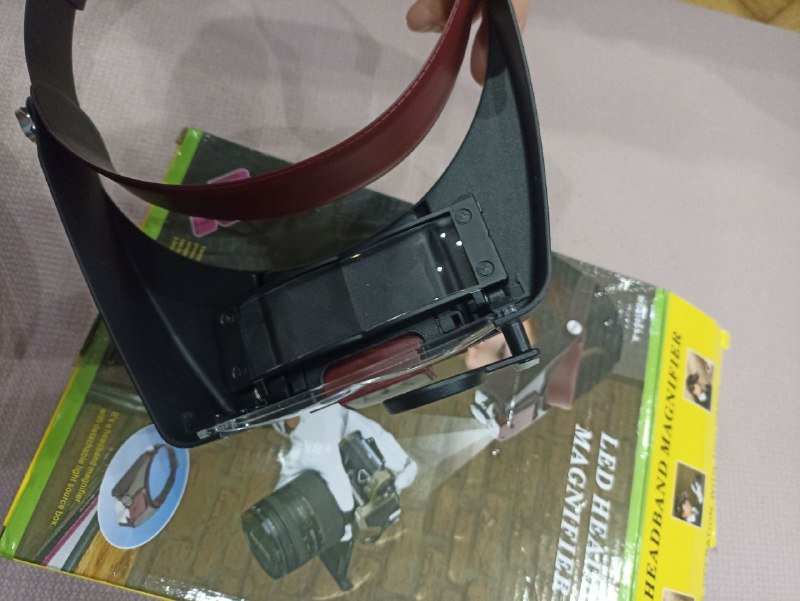 Очки-лупа с подсветкой 3