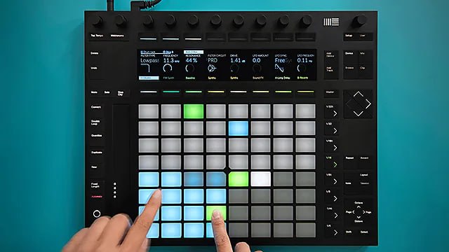Контроллер Ableton Push 2 и dj сумка