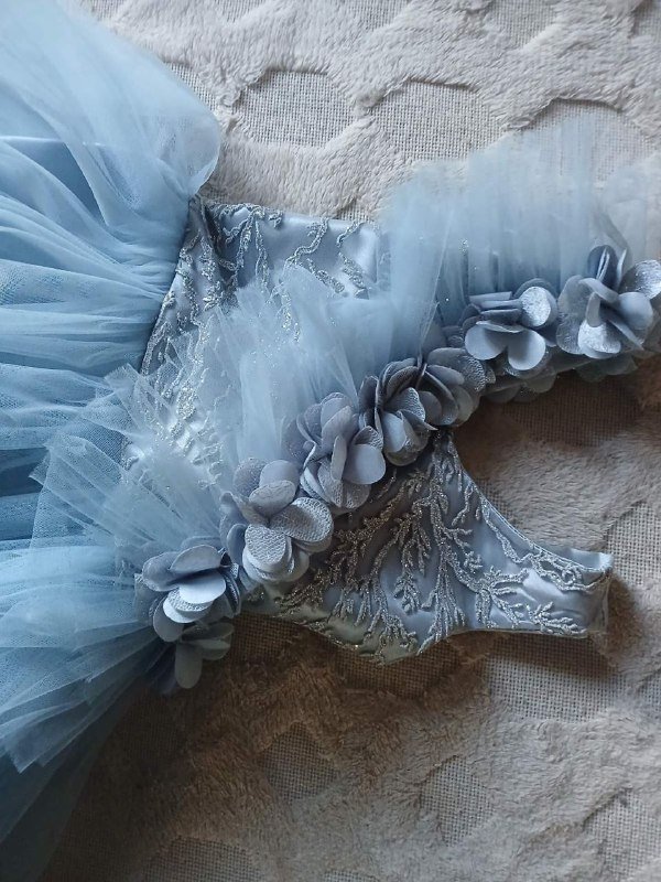 Платье детское бальное Эльза 7-8 лет 2