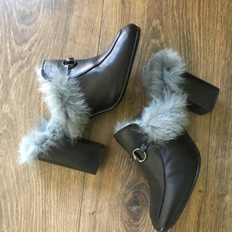 Зимняя женская обувь сабо kiss moon 38 размер 2