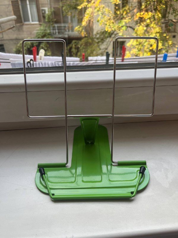 Подставка для книг и планшета металлическая 2