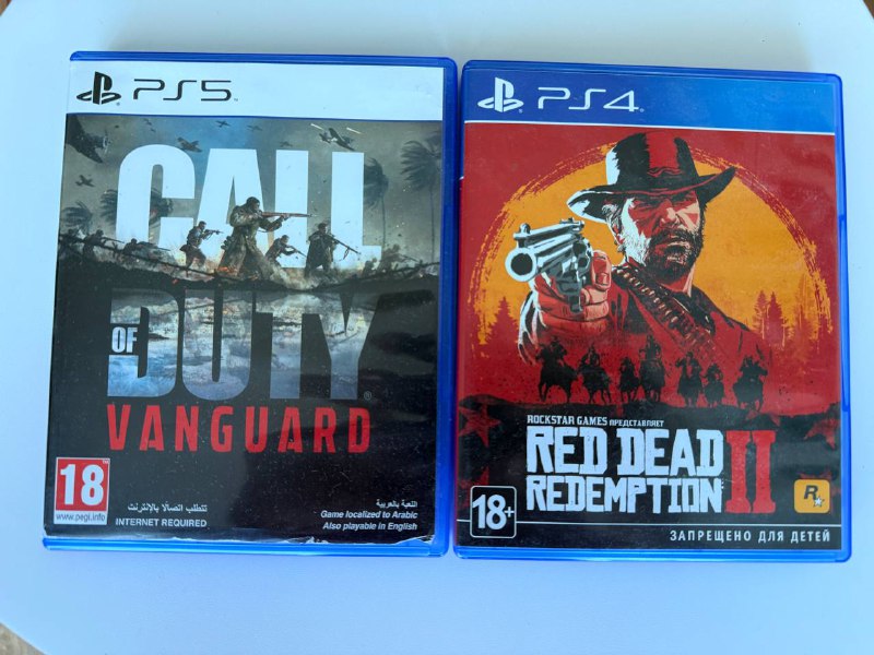 Call of Duty Vanguard PS5, Red Dead Redemption 2