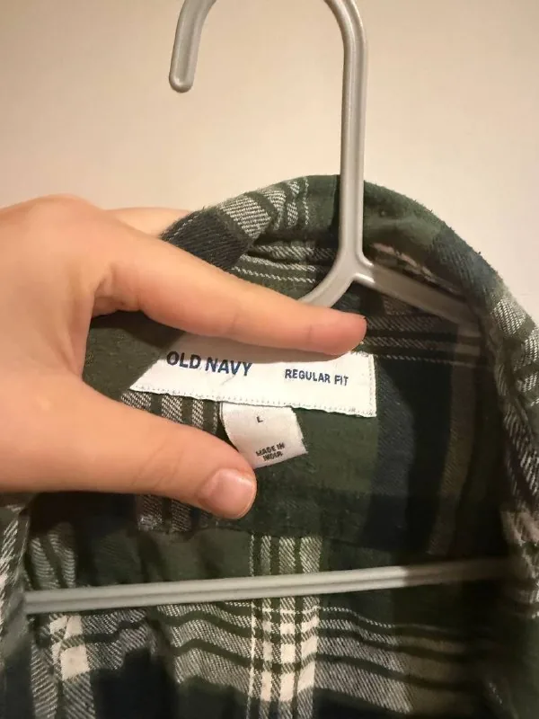Мужская рубашка Old Navy, размер L 1