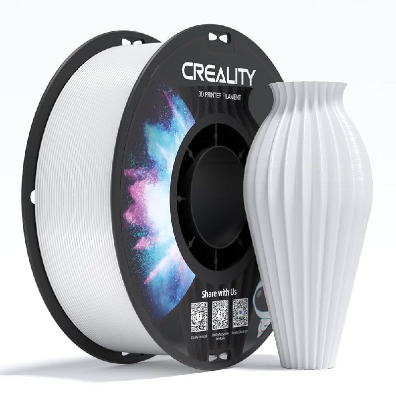 Филамент для 3d принтера Creality PETG белый, черный 2