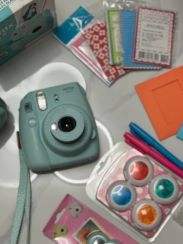 Instax mini 9 фотоаппарат с аксессуарами 5