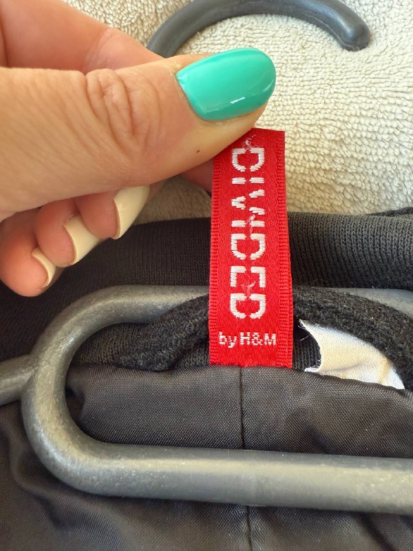 Пальто Divided by H&M черное размер М 2