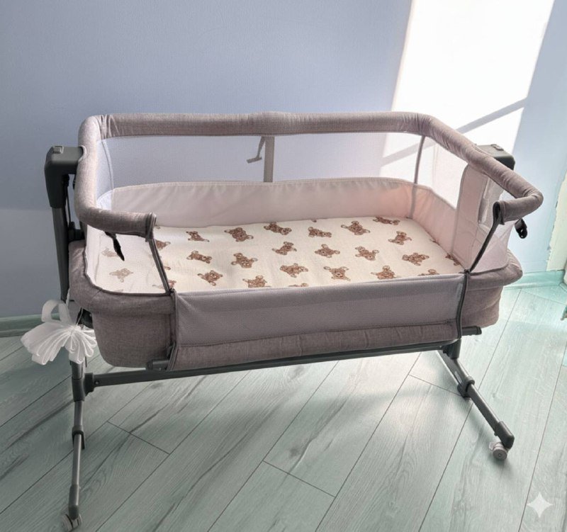 Приставная кроватка фирмы kinderkraft