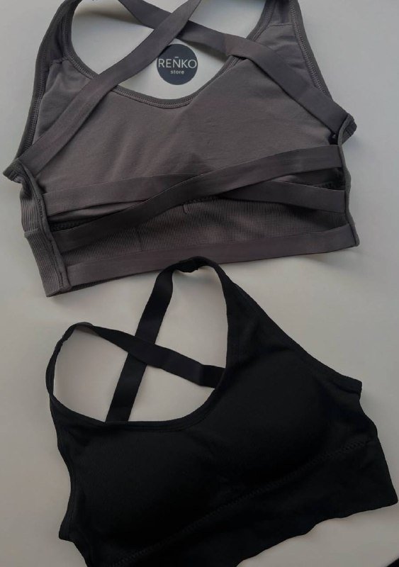 Женский спортивный топ базовый лиф XS M 2