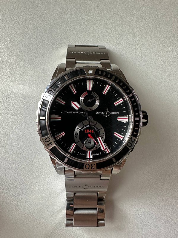 Часы Ulysse Nardin Marine Diver, Oris Propilot X Calibre115