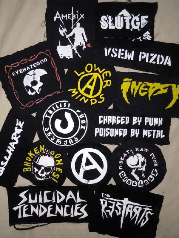 Футболки и лонги Tbilisi Punk Distro 10