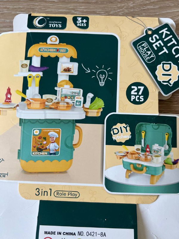 Складная детская кухня игрушка 2